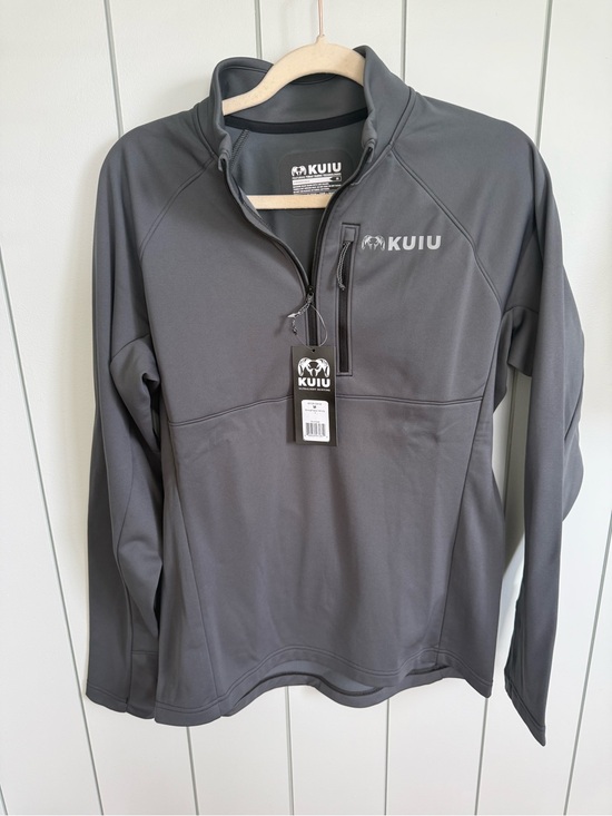 kuiu Other - New KUIU Strongfleece 190 Gray Quarter-Zip Pull-Over Size M